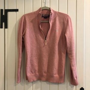 Pink Vineyard Vines Quarter-Zip